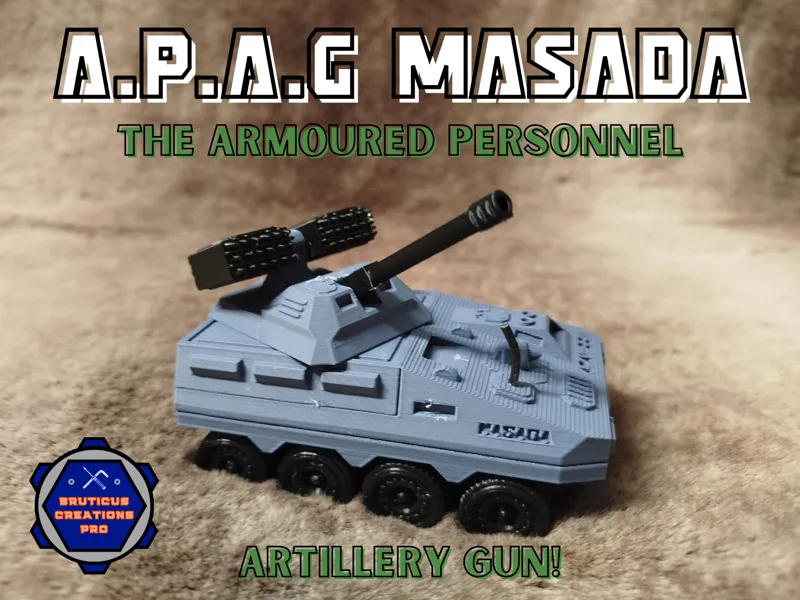 APAG Masada - The Armoured Artillery Gun Model!