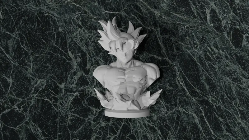 Goku Ultra Instinct Bust Dragon Ball Z #40