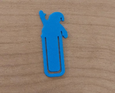 Santa Bookmark