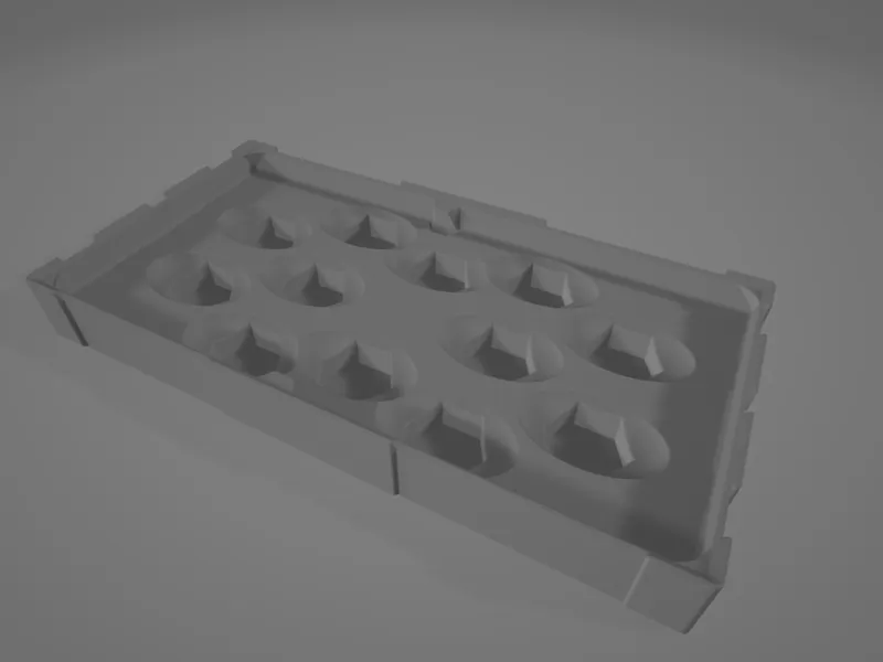 Storage tray full set 20 sided dice