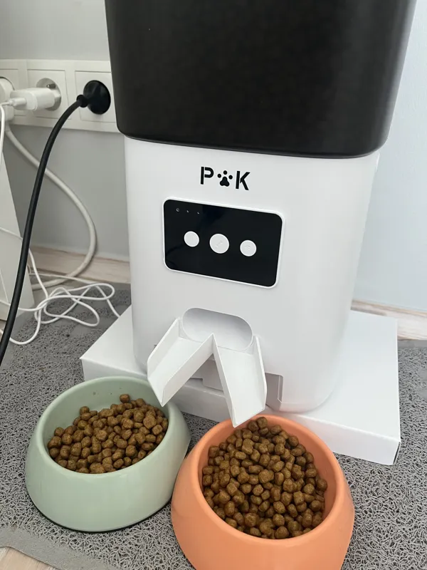 Automatic cat feeder splitter remix