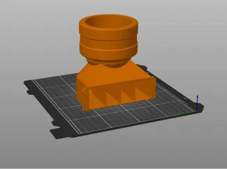 PrinterBox Air Exauts 100mm and 102mm