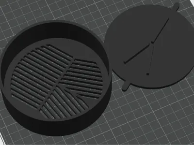 Bahtinov Mask and Dust Cap for GF2035 Lens
