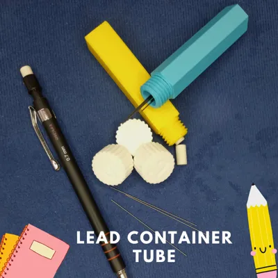 mechanical pen leads box/container/storage/case