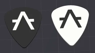 Aleph Zero Guitar Pick