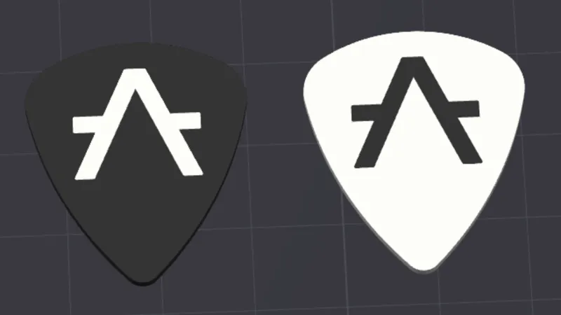 Aleph Zero Guitar Pick