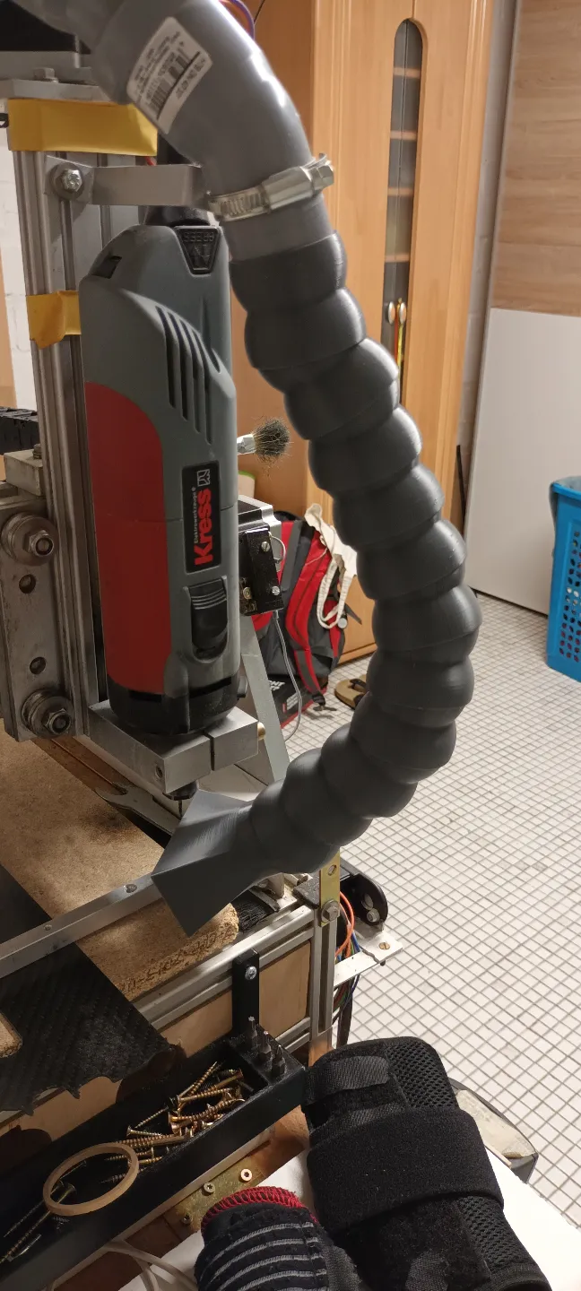 Extraction system, dust collection system, CNC router by Franky Fix ...