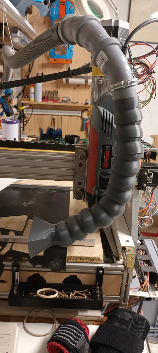 Extraction system, dust collection system, CNC router by Franky Fix ...