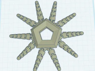 Articulated fidget