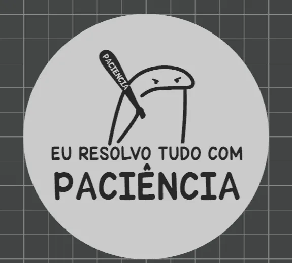 Coaster Flork - Paciência