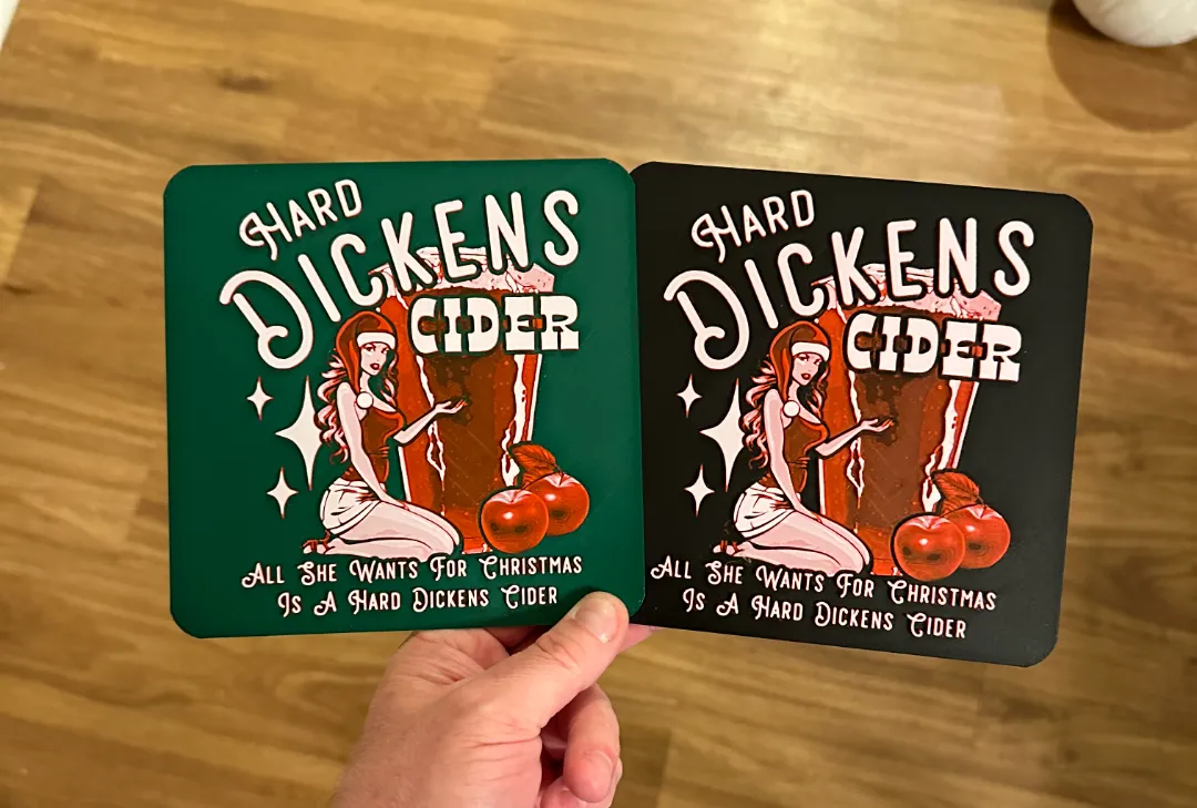 Christmas Dickens Cider Picture and Wall Art