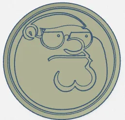 Peter Griffin Medallion