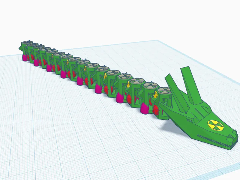 Articulated Radioactive Dragon