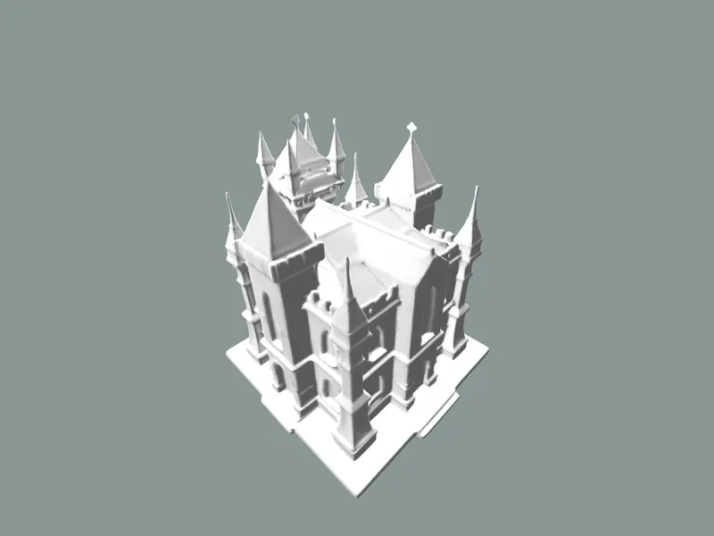 BLOODBORNE INSPIRED GOTHIC THEMED CASTLE