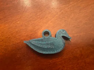Cute Duck Keychain