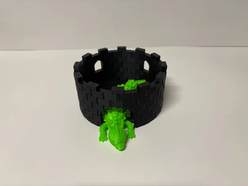 5 Inch Dragon Lair/House (Display/Stand)