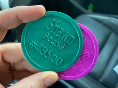 Disc Golf Marker - Smallest Size Allowed