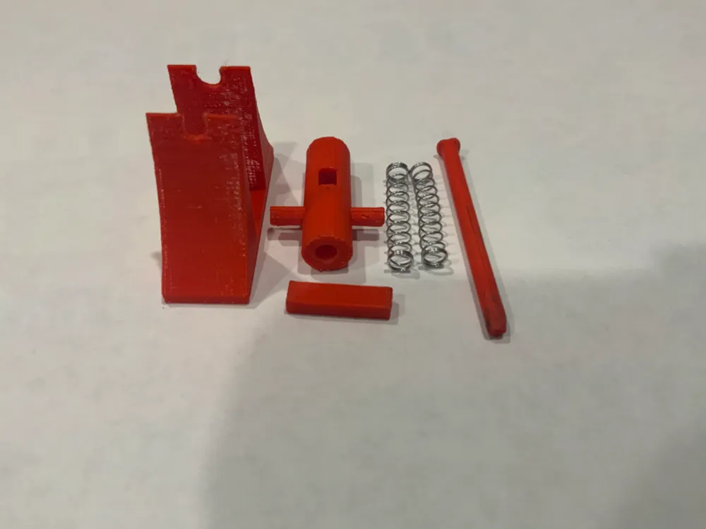 Spring Powered GUN with CANNON mount! by Useful Prints MakerWorld ...