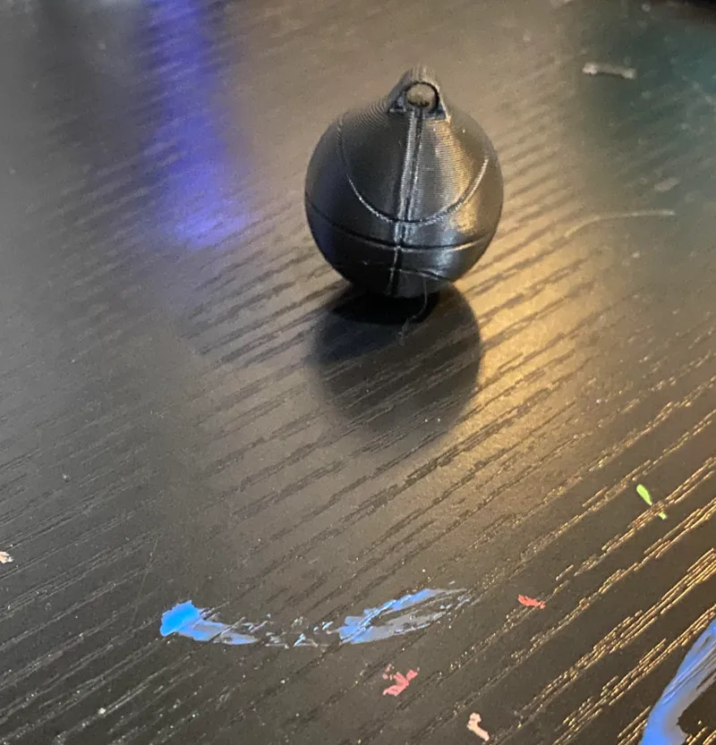 basketball keychain