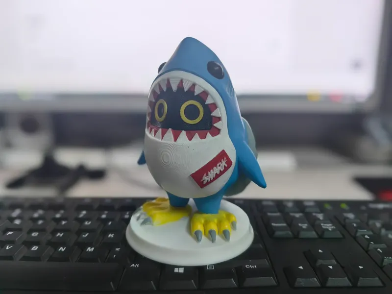 鲨雕（适配拓竹八音盒）