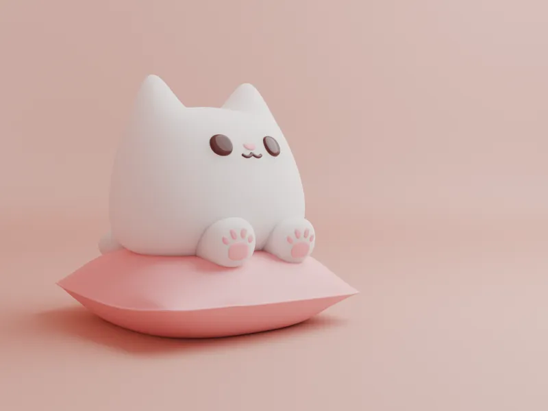 Chubby cat by Akyelle on Thingiverse