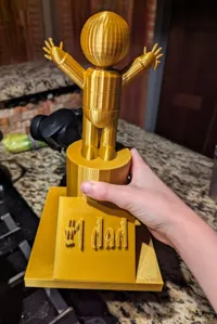 Trophée « meilleur papa » — photo 1