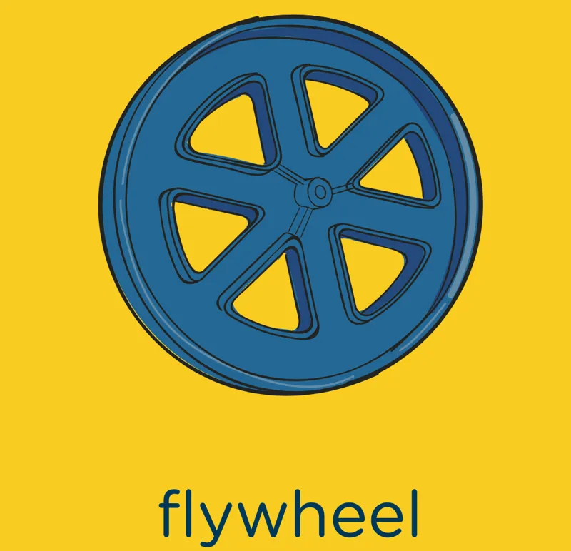 fly wheel for Mark Rober's Disc Launcher