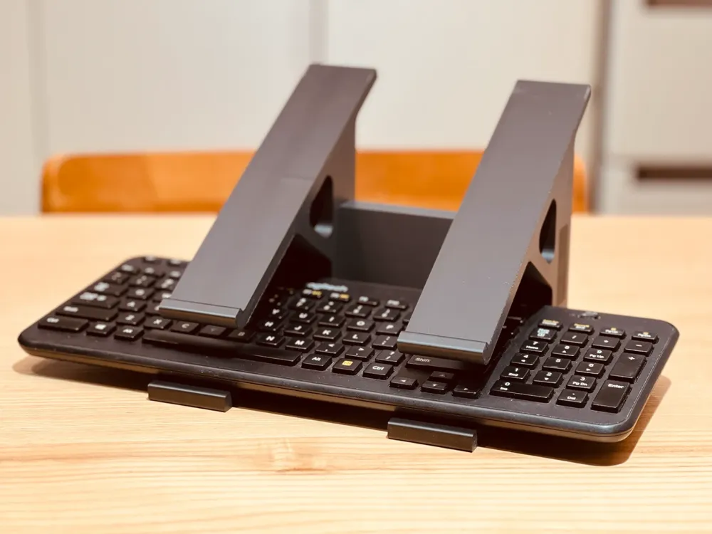 Keyboard Stacker Riser Laptop Riser with Integrated Keyboard Storage by KTX992 - MakerWorld