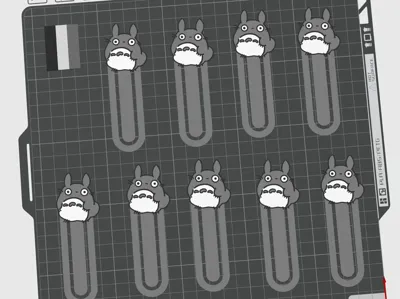 Totoro bookmark set