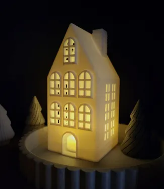 Christmas lantern house