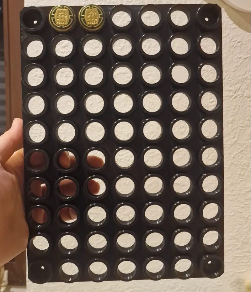 Bottle-Cap Collector Plate - A4 Format