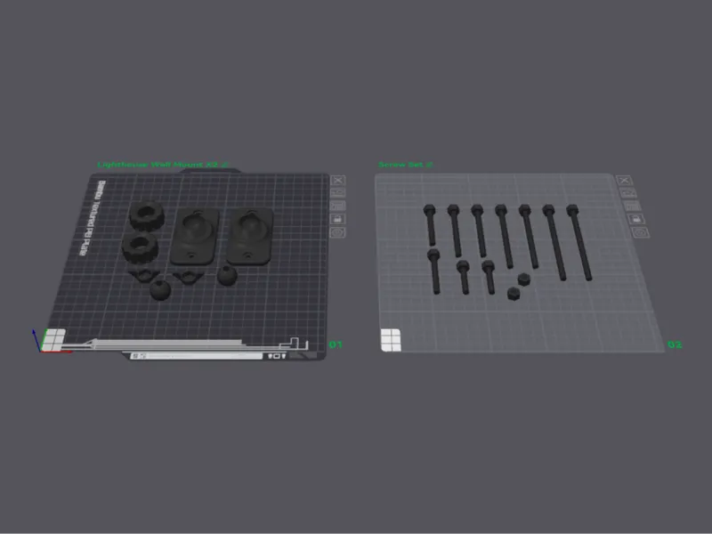 HTCVIVE-Wall Mount Screw Set