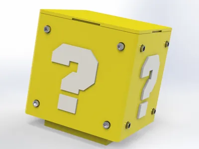 Mario Bros cube