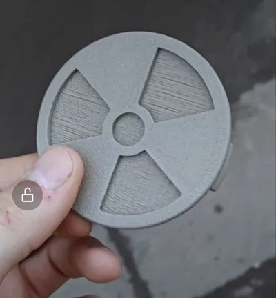 Ronal Penta P9 wheel center hub cap