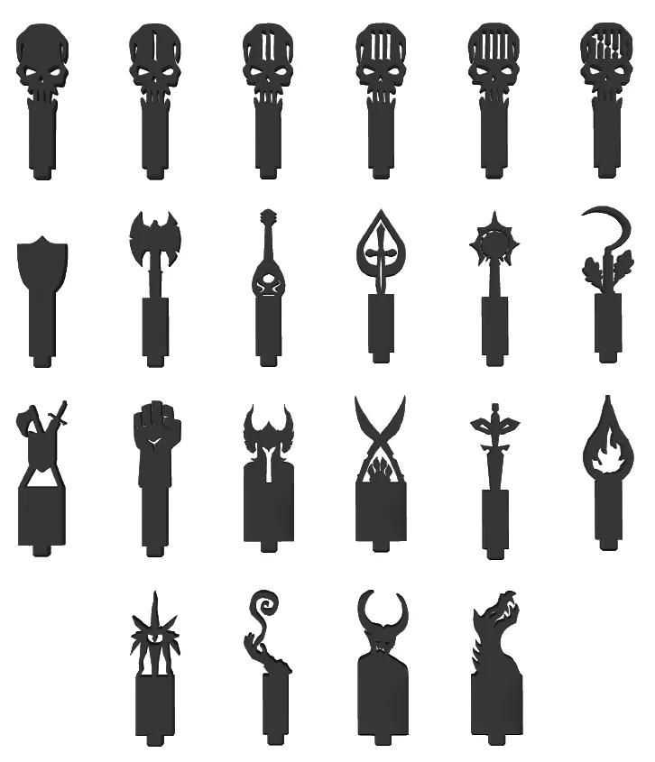 Initiative Trackers for Fates End Screens