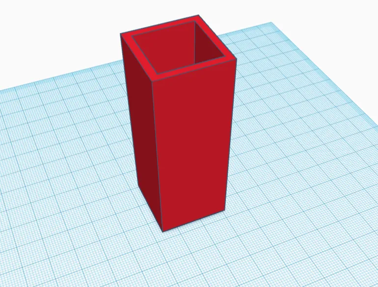 Tall storage container