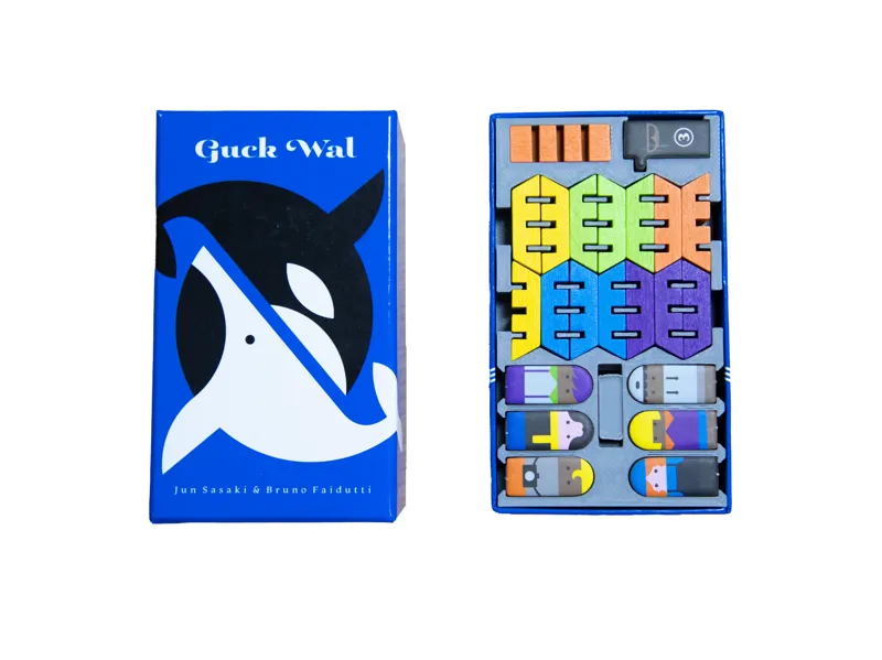 "Whale to Look" Board game Storage