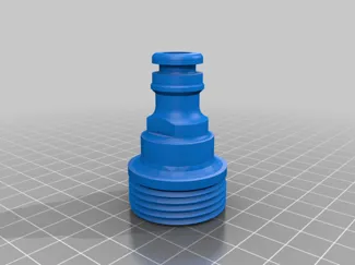Water filter adaper 1" to Garderna connector