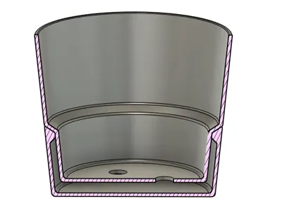 Self-watering Planter (no supports needed)