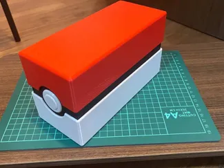 Extended Pokeball card holder