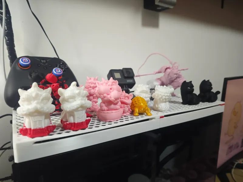 电脑主机置物架展示台，适用于上出风散热主机
