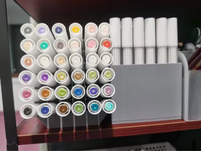 Versatile Dual-Purpose Marker Holder