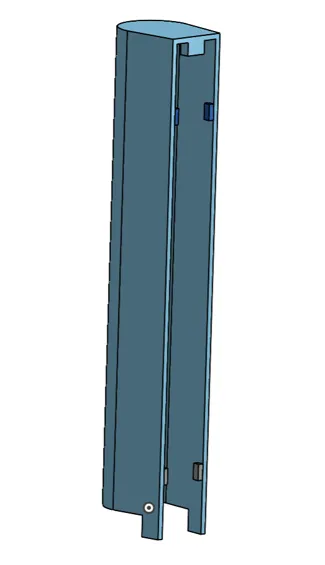Scharnierabdeckung