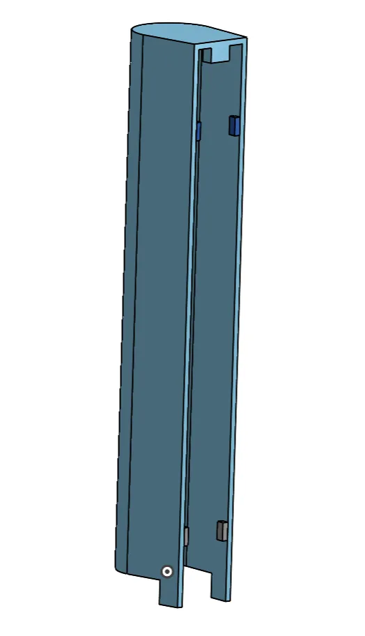 Scharnierabdeckung