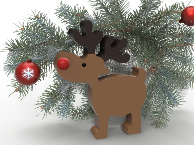 Christmas Deer decoration