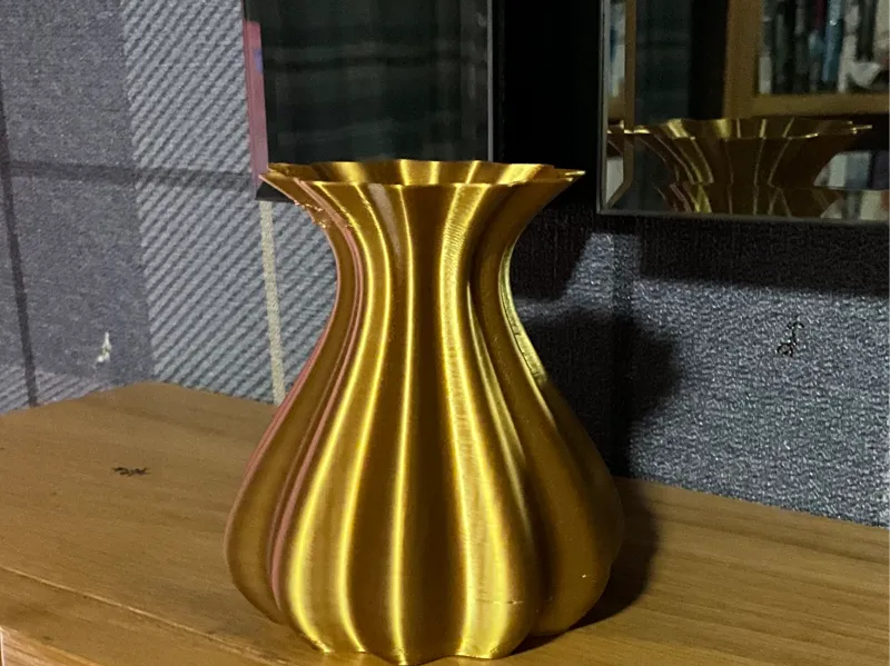 vase with sleek lines