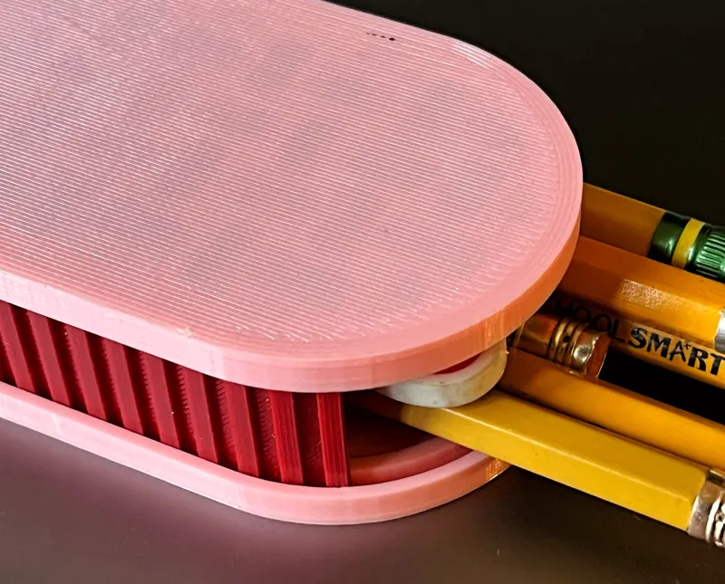 Pencil Box With Shutter