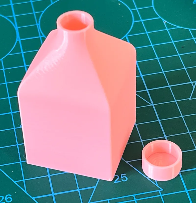 Lancet Disposal Box with Lid (vase mode)