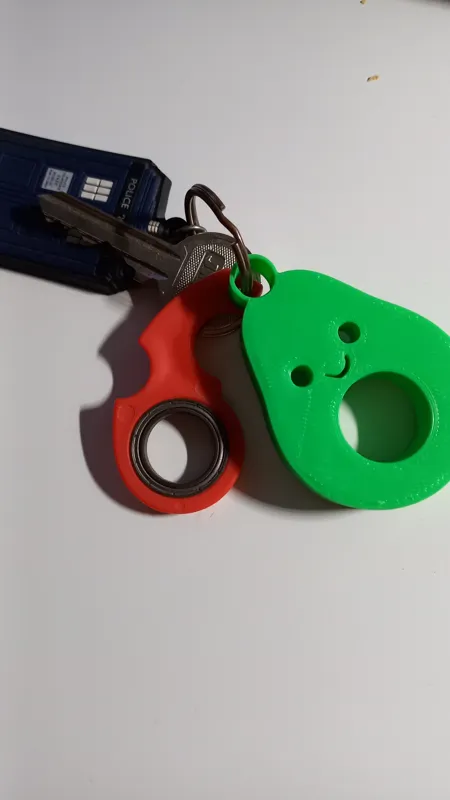 Avocado Keychain