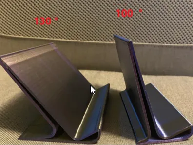 phone holder  (iphone the clock works on it)